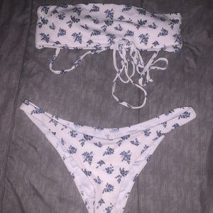 Brand new SHEIN two piece floral bathing suit